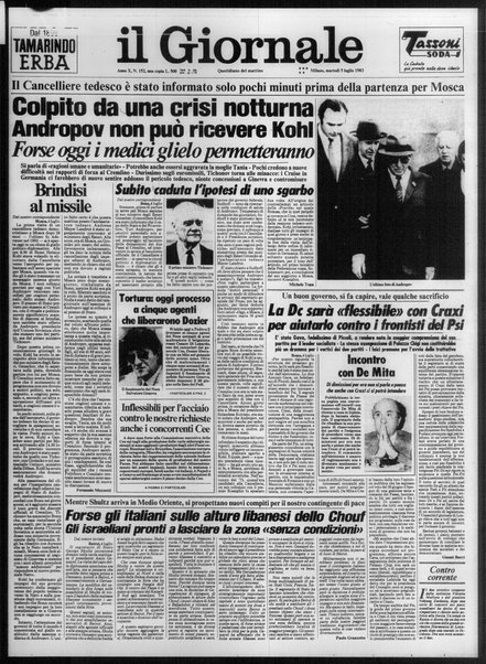 Il giornale : quotidiano del mattino